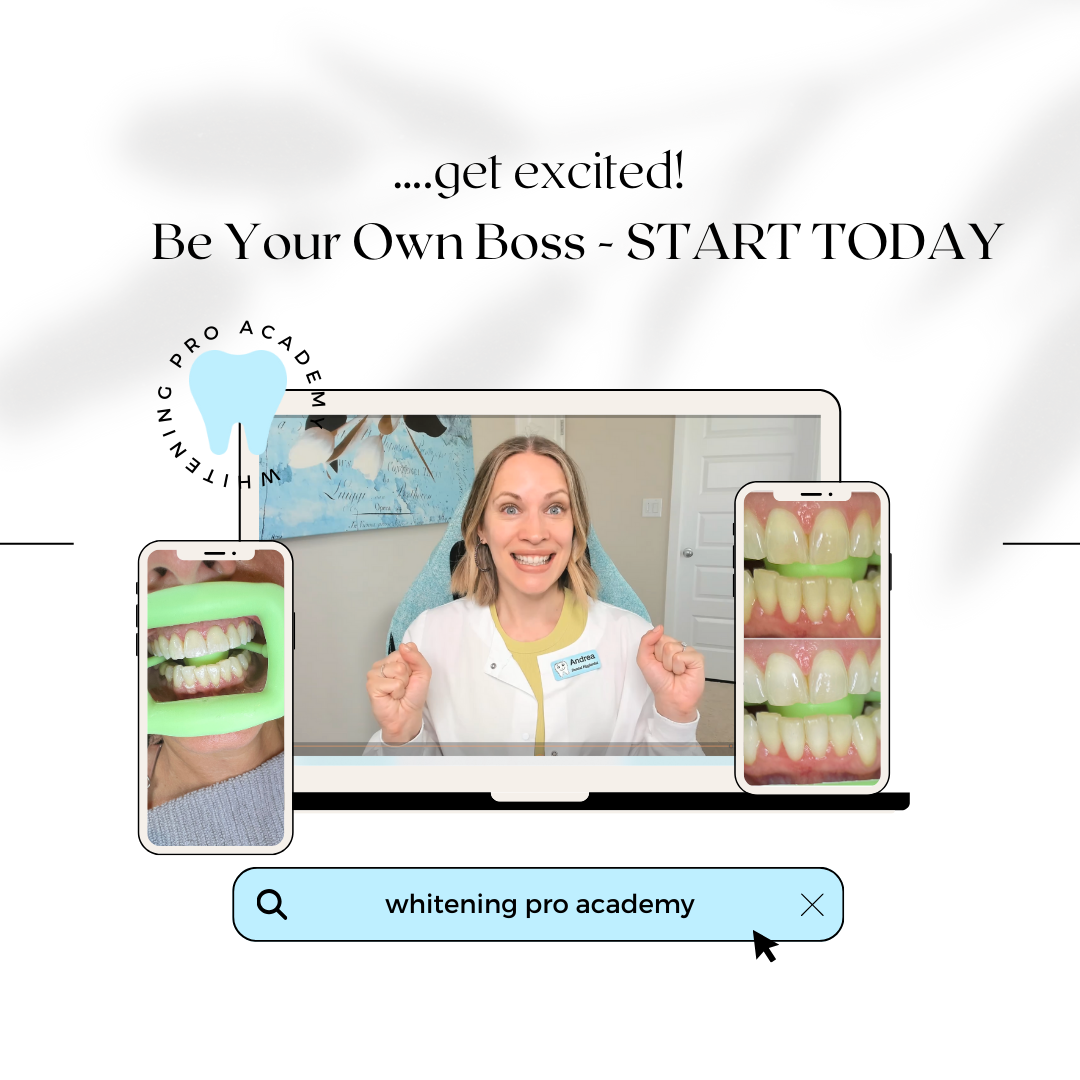 online teeth whitening training